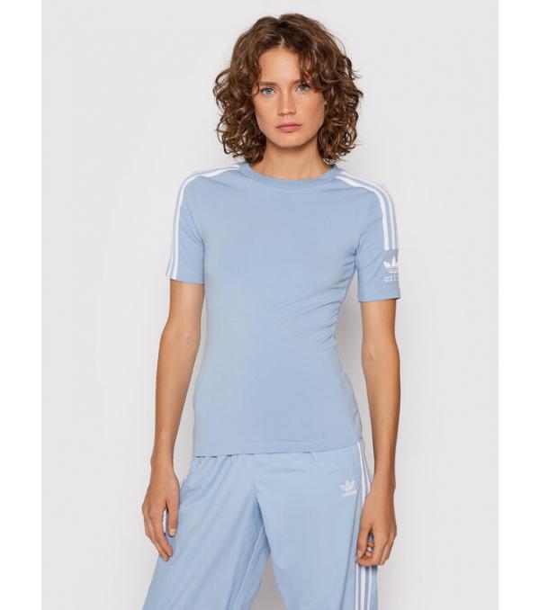 adidas T-Shirt H33545 Γαλάζιο Tight Fit