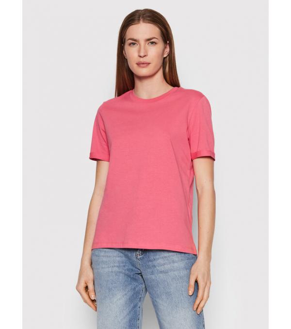 Pieces T-Shirt Ria 17086970 Ροζ Regular Fit