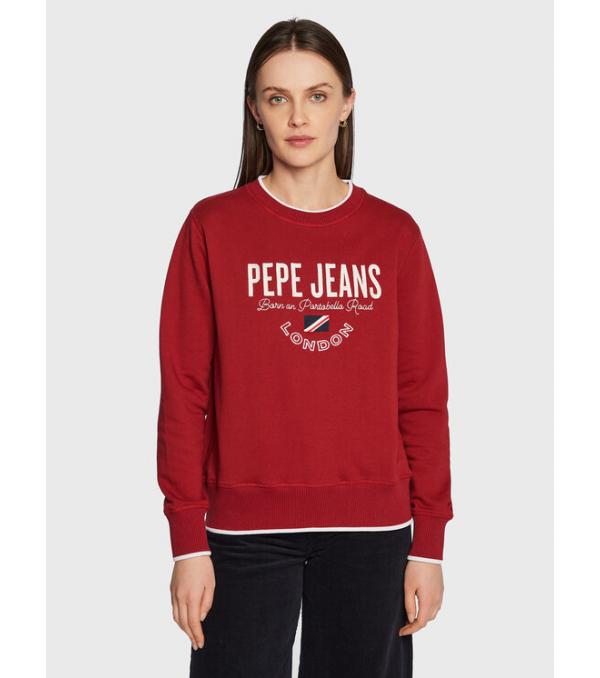 Pepe Jeans Μπλούζα Charline PL581245 Κόκκινο Regular Fit