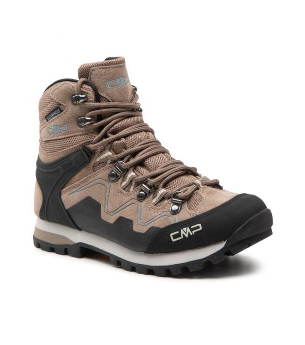CMP Παπούτσια πεζοπορίας Athunis Mid Wmn Trekking Shoe Wp 31Q4976 Μπεζ