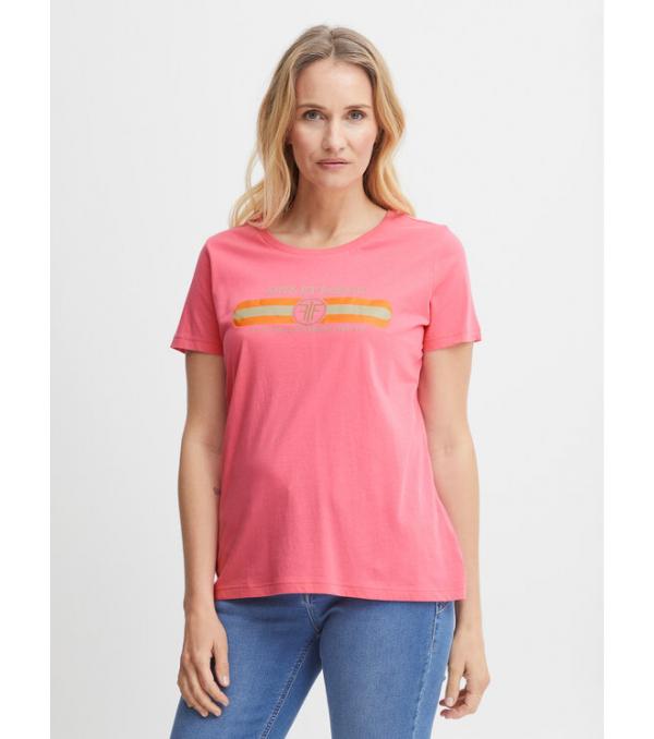 Fransa T-Shirt 20612083 Ροζ Regular Fit