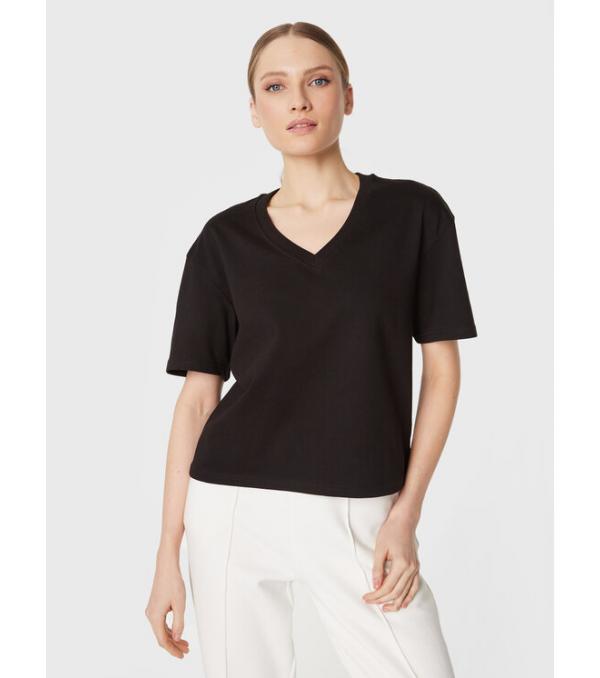 Outhorn T-Shirt TTSHF052 Μαύρο Relaxed Fit