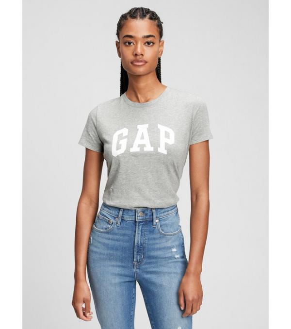 Gap T-Shirt 268820-02 Γκρι Regular Fit