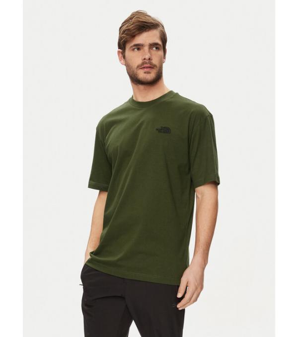 The North Face T-Shirt Simple Dome NF0A87NR Πράσινο Oversize