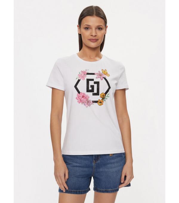 Gaudi T-Shirt 411BD64022 Λευκό Regular Fit