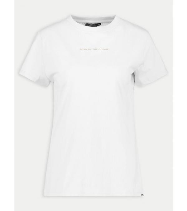 Didriksons T-Shirt Ingarö 505542 Λευκό Regular Fit
