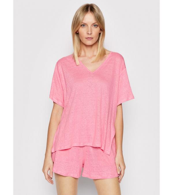 Seafolly T-Shirt Beachedit 54662-TO Ροζ Regular Fit