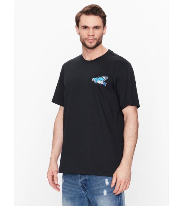 Converse T-Shirt City Butterfly 10024616-A02 Μαύρο Regular Fit