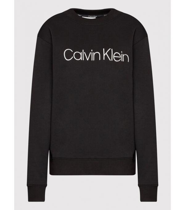 Calvin Klein Curve Μπλούζα Inclusive Core Logo K20K203634 Μαύρο Regular Fit