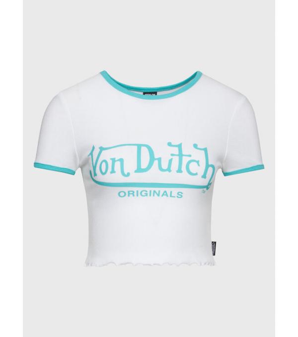 Von Dutch T-Shirt Ami 6230070 Λευκό Regular Fit