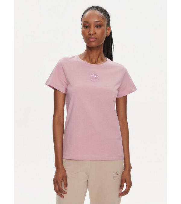 Pinko T-Shirt 100355 A1NW Ροζ Regular Fit