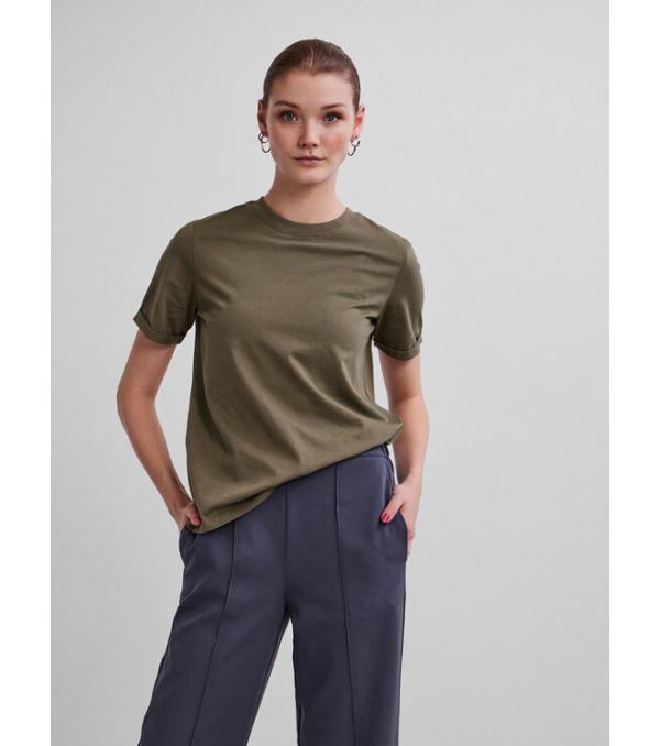 Pieces T-Shirt Ria 17086970 Πράσινο Regular Fit