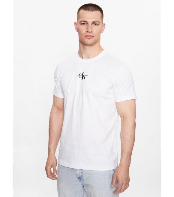 Calvin Klein Jeans T-Shirt J30J323483 Λευκό Regular Fit