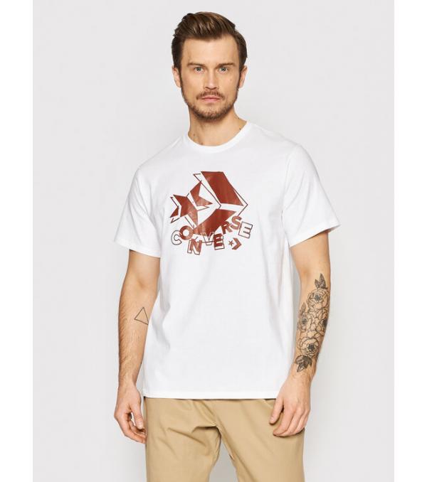 Converse T-Shirt 10022944-A02 Λευκό Standard Fit