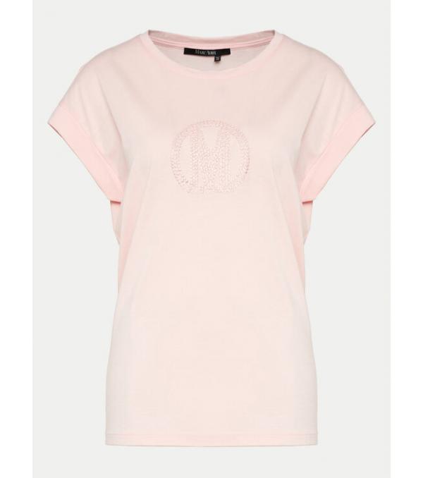 Marc Aurel T-Shirt 7550 7000 73737 Ροζ Regular Fit