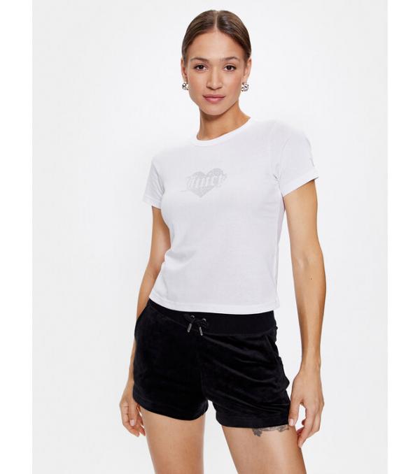Juicy Couture T-Shirt Haylee JCMCT223256 Λευκό Regular Fit