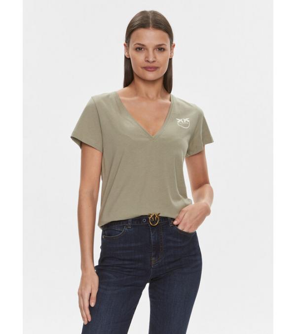 Pinko T-Shirt 102950 A1N8 Πράσινο Regular Fit