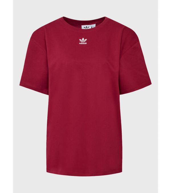 adidas T-Shirt adicolor Essentials HM1830 Μπορντό Loose Fit