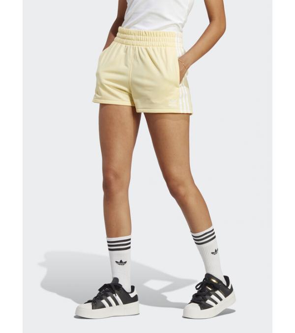 adidas Αθλητικό σορτς 3-Stripes Shorts IB7425 Κίτρινο Regular Fit