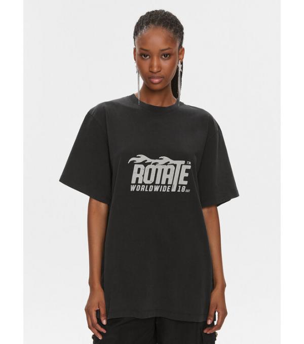 ROTATE T-Shirt 112083100 Μαύρο Oversize