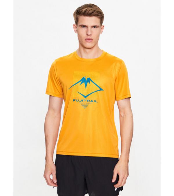 Asics T-Shirt ASICS Fujitrail Logo SS Top Tee Κίτρινο Regular Fit