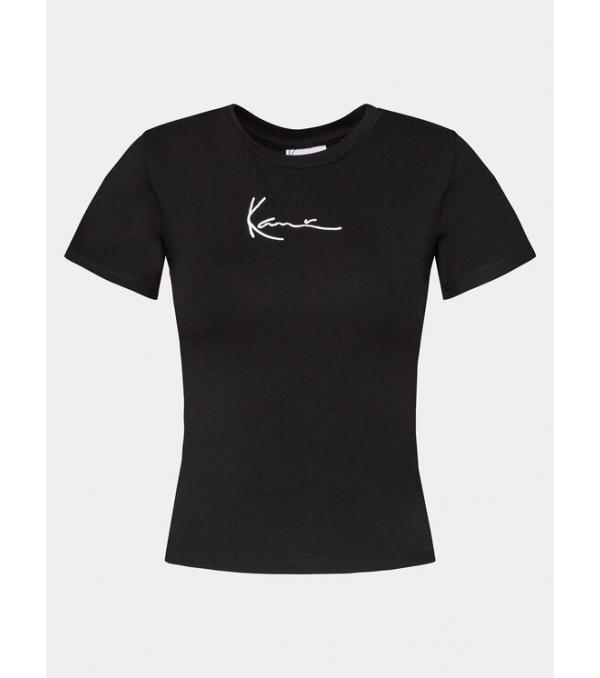 Karl Kani T-Shirt Small Signature 6137815 Μαύρο Regular Fit