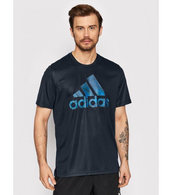 adidas T-Shirt Aeroready Seasonals HD4333 Σκούρο μπλε Regular Fit