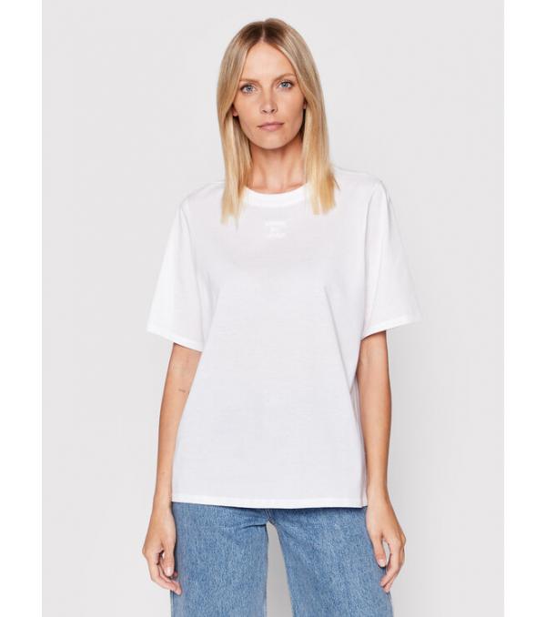 Notes Du Nord T-Shirt Dara 12747 Λευκό Relaxed Fit