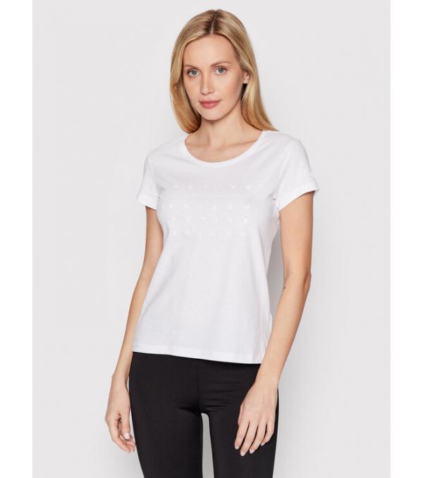 4F T-Shirt H4L22-TSD013 Λευκό Regular Fit