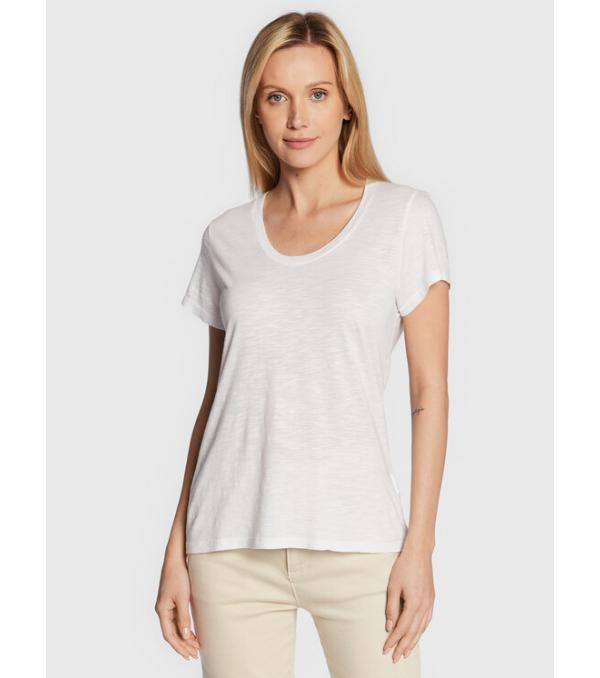 American Vintage T-Shirt Jacksonville JAC48H22 Λευκό Regular Fit