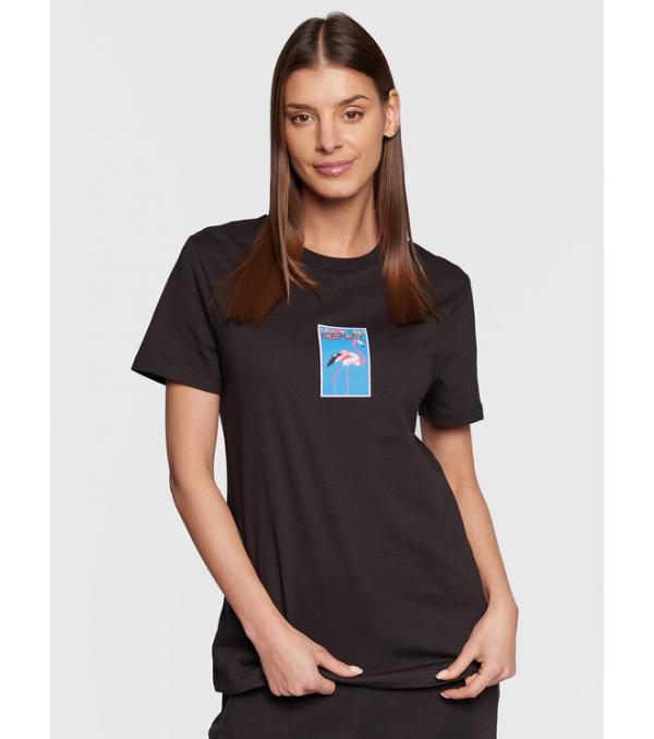Ice Play T-Shirt 23E U2M0 F024 6324 9000 Μαύρο Regular Fit