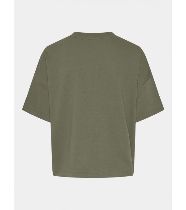 Pieces T-Shirt Chilli Summer 17118870 Πράσινο Loose Fit