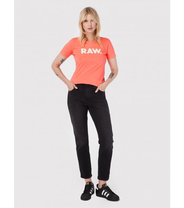 G-Star Raw T-Shirt Raw. D21226 -107-D159 Πορτοκαλί Slim Fit