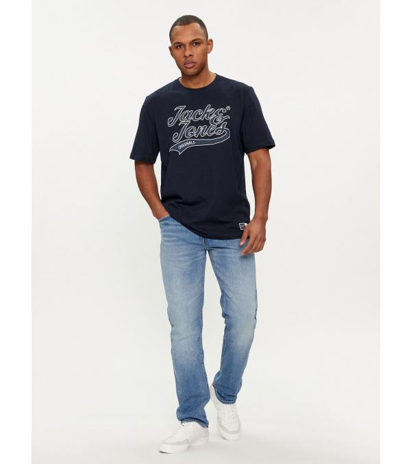 Jack&Jones T-Shirt Trevor 12227774 Σκούρο μπλε Standard Fit