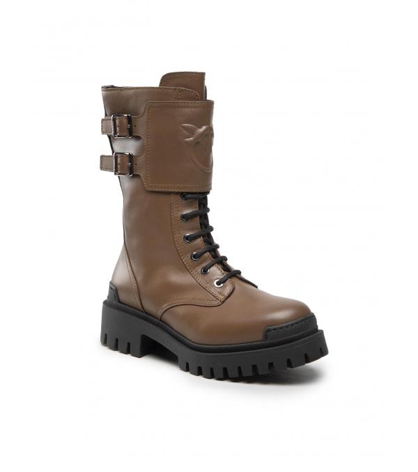Pinko Ορειβατικά παπούτσια Cumino Boot 1H2135 A072 Καφέ