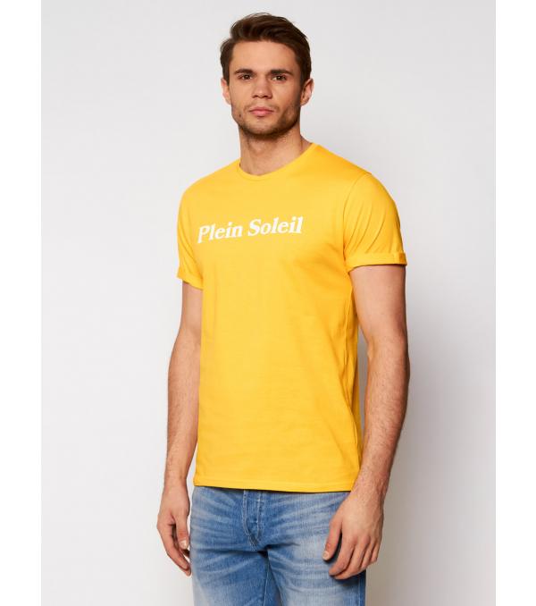 Drivemebikini T-Shirt Unisex Plein Soleil 2020-DRV-003_YEL Κίτρινο Relaxed Fit