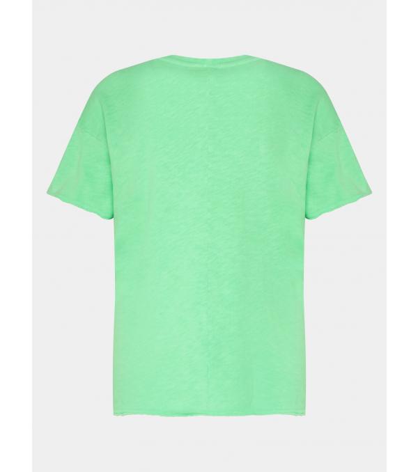 American Vintage T-Shirt Sonoma SON02FGE24 Πράσινο Regular Fit