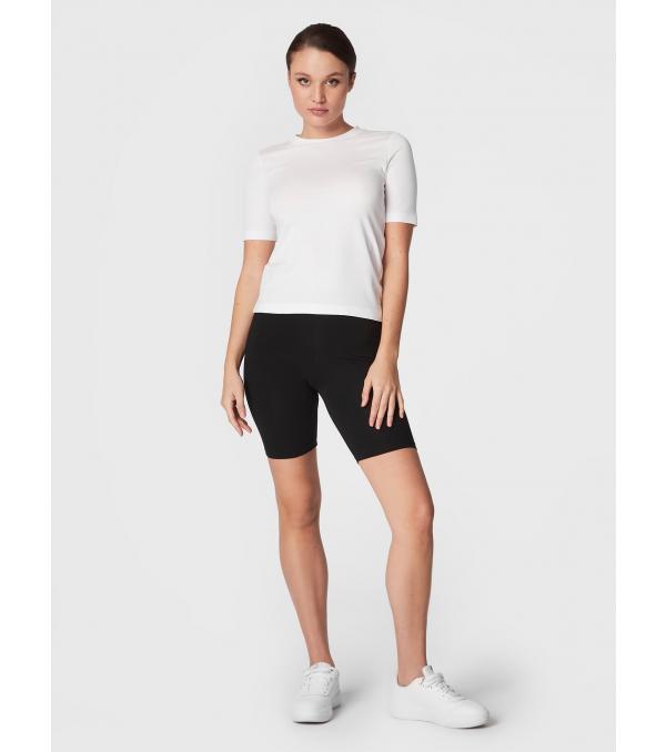 Gina Tricot T-Shirt Basic 17937 Λευκό Regular Fit