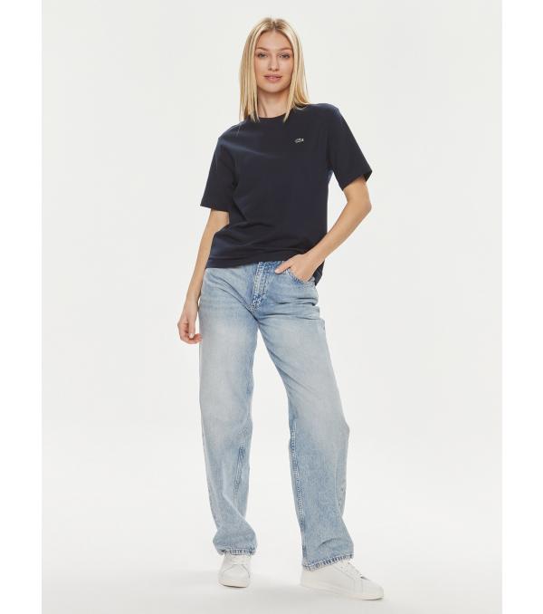Lacoste T-Shirt TF7215 Σκούρο μπλε Slim Fit