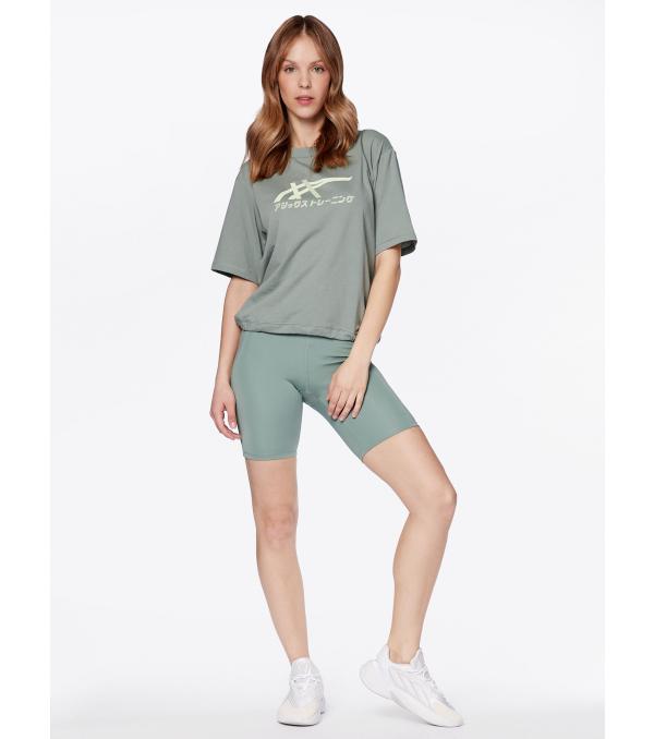 Asics T-Shirt Tiger 2032C509 Πράσινο Relaxed Fit