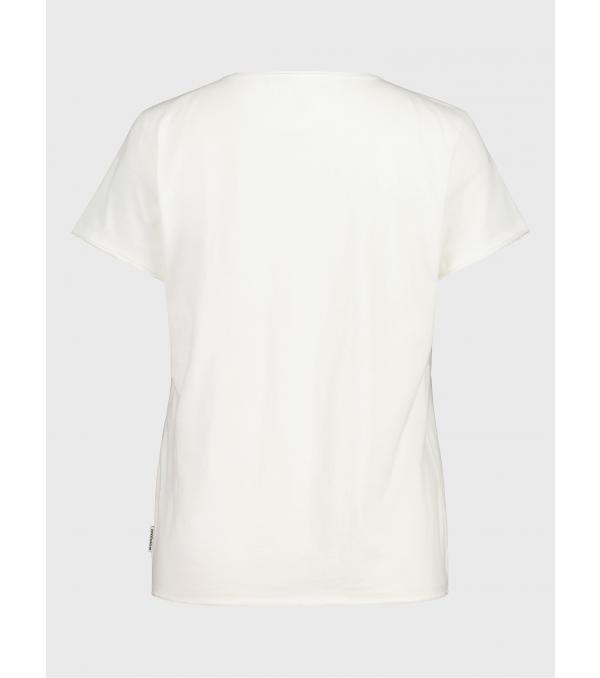 Maloja T-Shirt PadolaM. 35402-1-8585 Λευκό Regular Fit