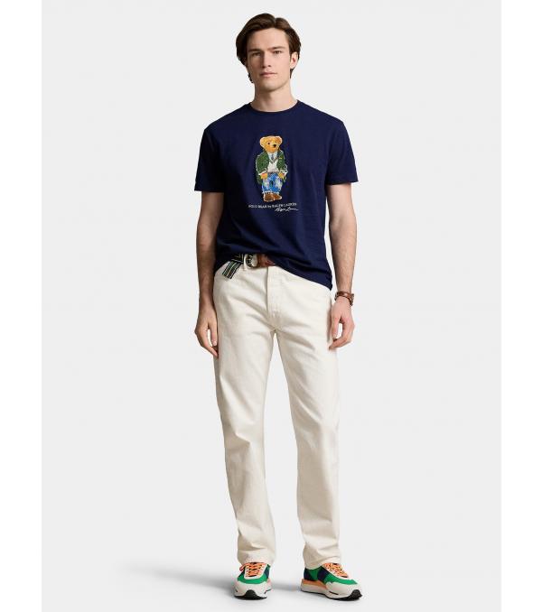 Polo Ralph Lauren T-Shirt 710854497034 Σκούρο μπλε Regular Fit