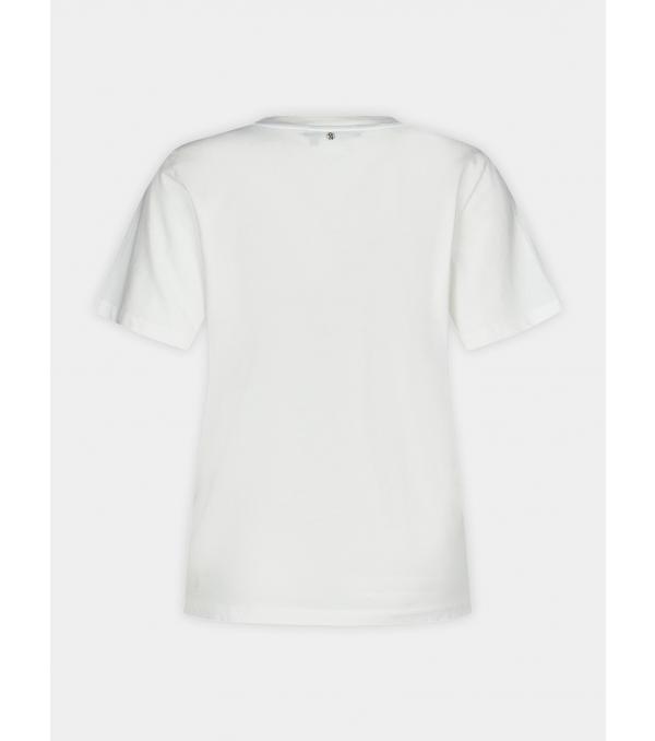 Marc Aurel T-Shirt 7522 7000 73689 Λευκό Regular Fit
