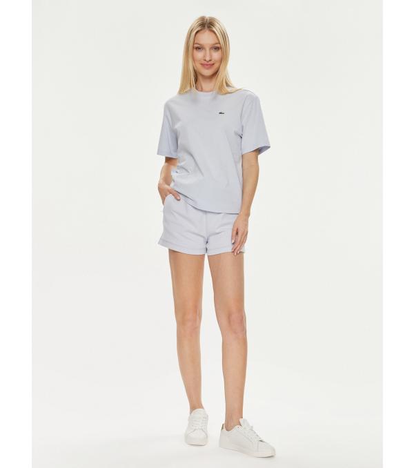 Lacoste T-Shirt TF7215 Γαλάζιο Slim Fit