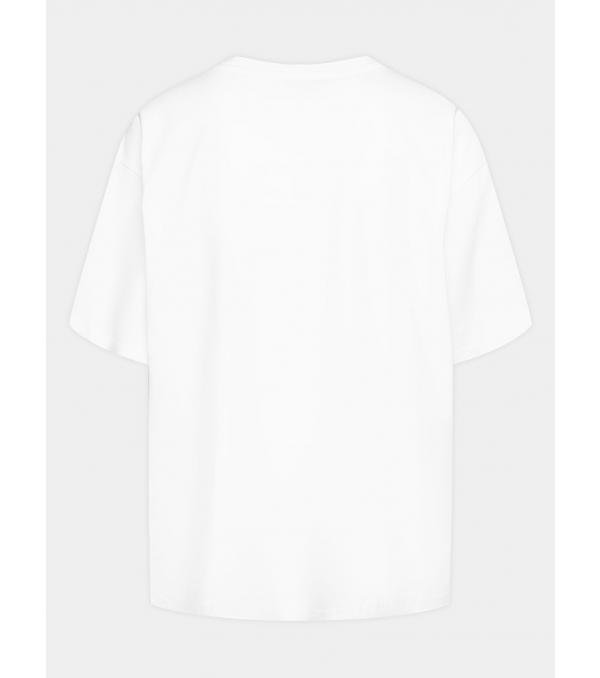 Mindout T-Shirt Globe Λευκό Boxy Fit