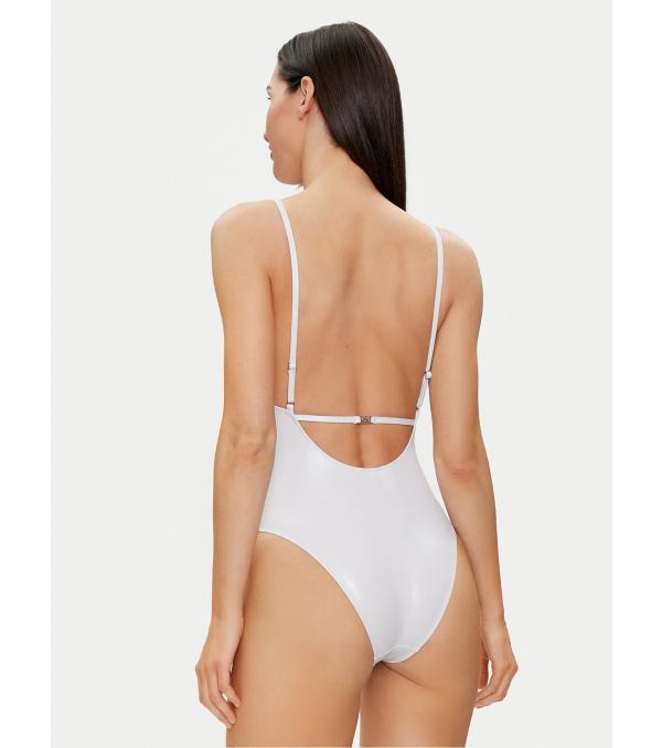Calvin Klein Swimwear Μαγιό KW0KW02255 Λευκό
