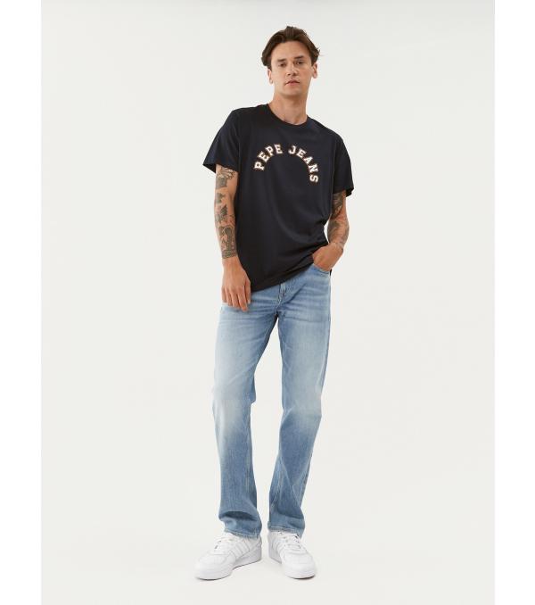 Pepe Jeans T-Shirt Westend Tee PM509124 Σκούρο μπλε Regular Fit