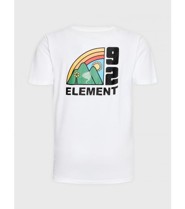 Element T-Shirt Farm ELYZT00159 Λευκό Regular Fit