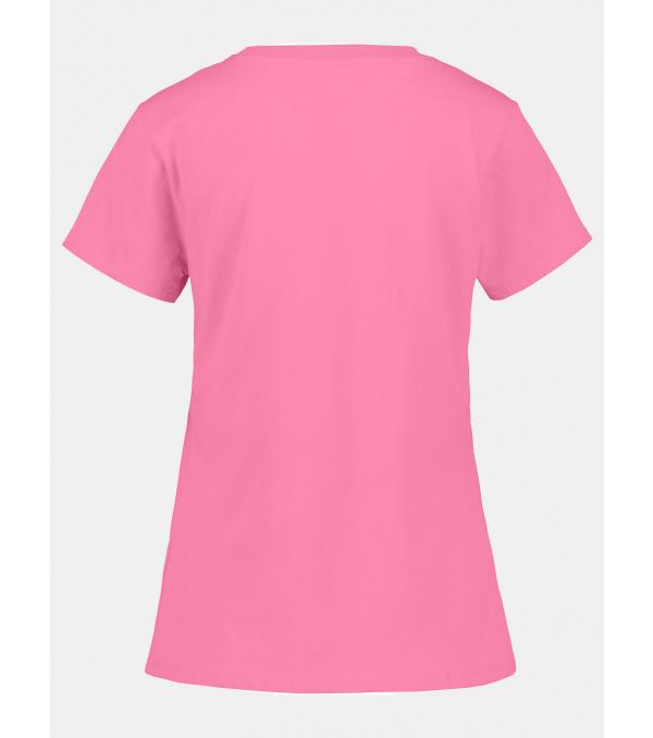 Didriksons T-Shirt Ingarö 505542 Ροζ Regular Fit