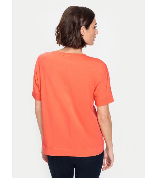 Olsen T-Shirt 11104490 Πορτοκαλί Regular Fit